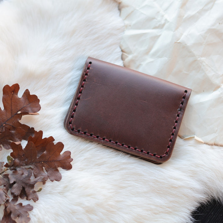 1885 Leather Co. Bifold Engraved Interior Leather Wallet