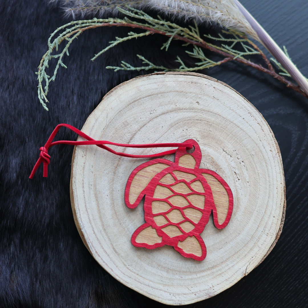 Pimâcihisowin Turtle Hanging Ornament