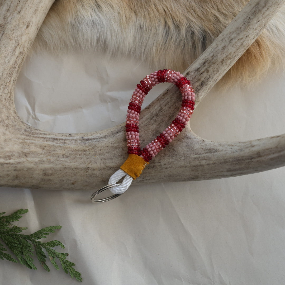 Keegan W. Striped Tiny Finger Lanyards