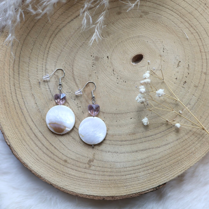 Sophie's Creations Shell Charm Earrings