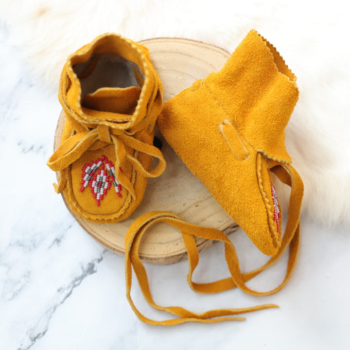 T.Sullivan Baby Wraparound Moccasins 9mos-12mos