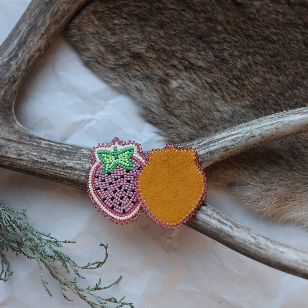 Keegan W. Strawberry Drop Earrings
