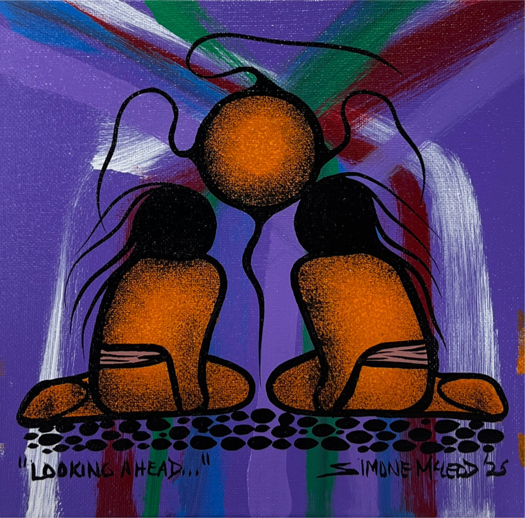 Simone McLeod 8"x8" Original Paintings (2025)
