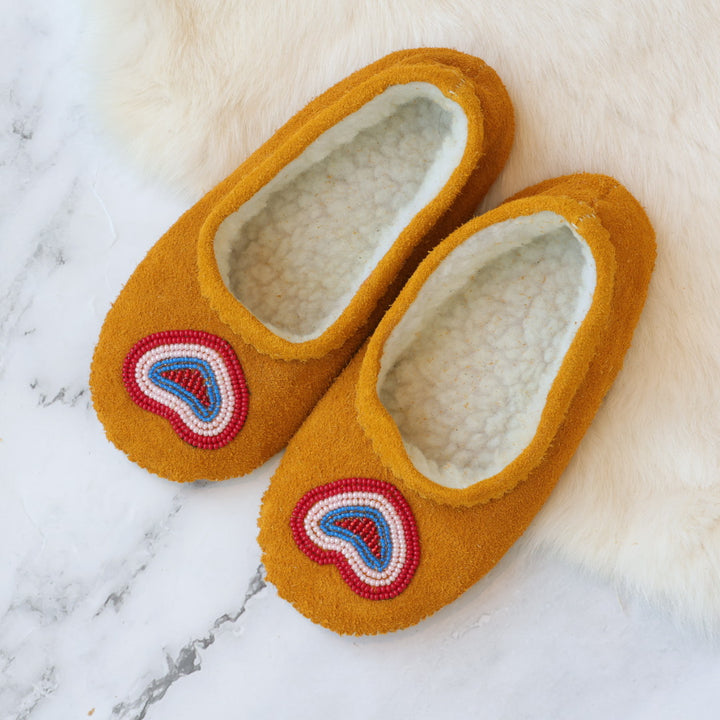T. Sullivan Youth Red Heart Ballerina Slipper