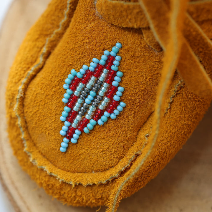 T.Sullivan Baby Wraparound Moccasins 9mos-12mos