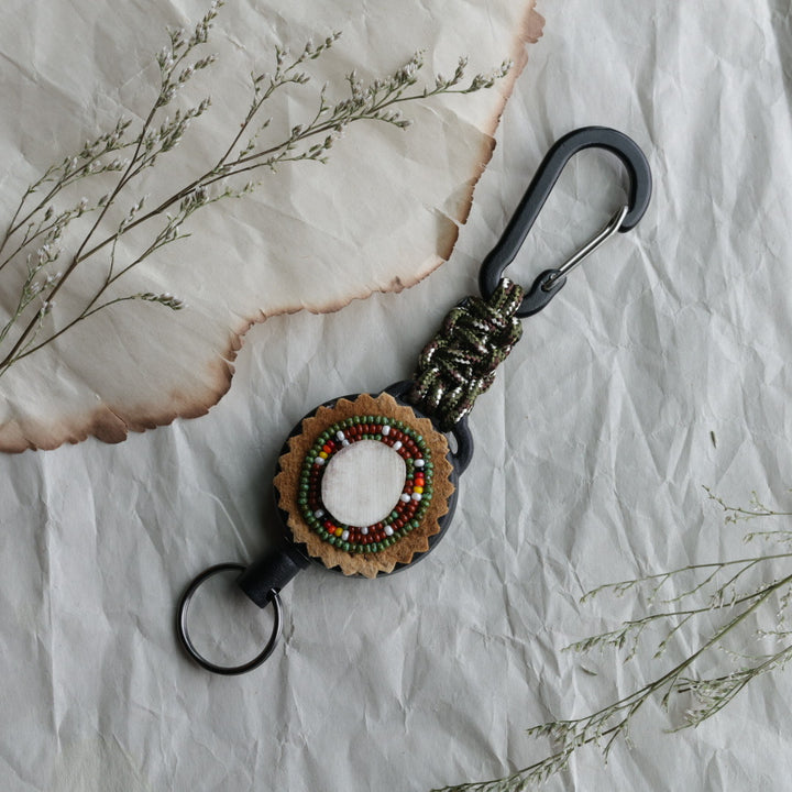 TLee Beads Beaded Retractable Badge Reels