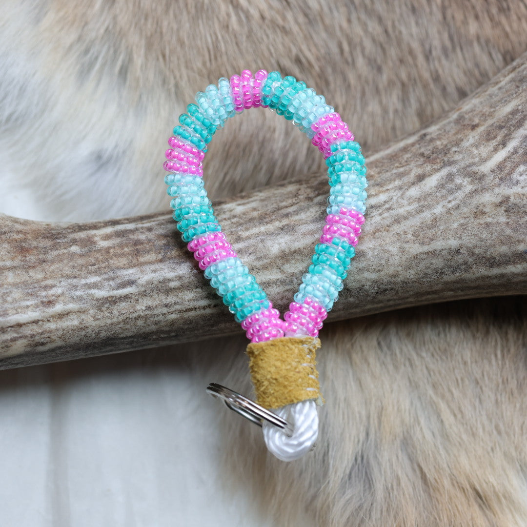 Keegan W. Striped Tiny Finger Lanyards