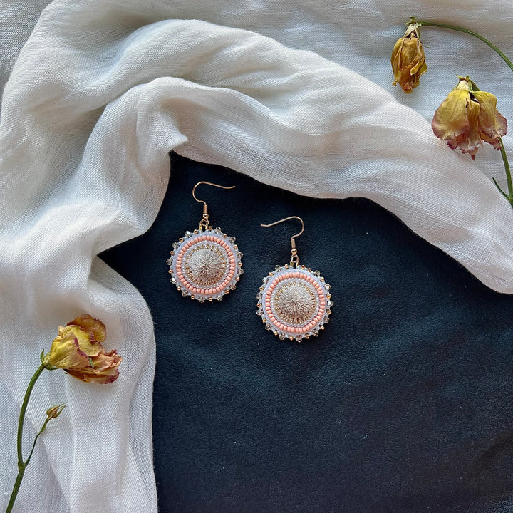 Beth Rose Designs Jade Collection Round Drop Earrings