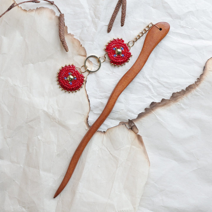 TLee Beads Beaded Hair Pins
