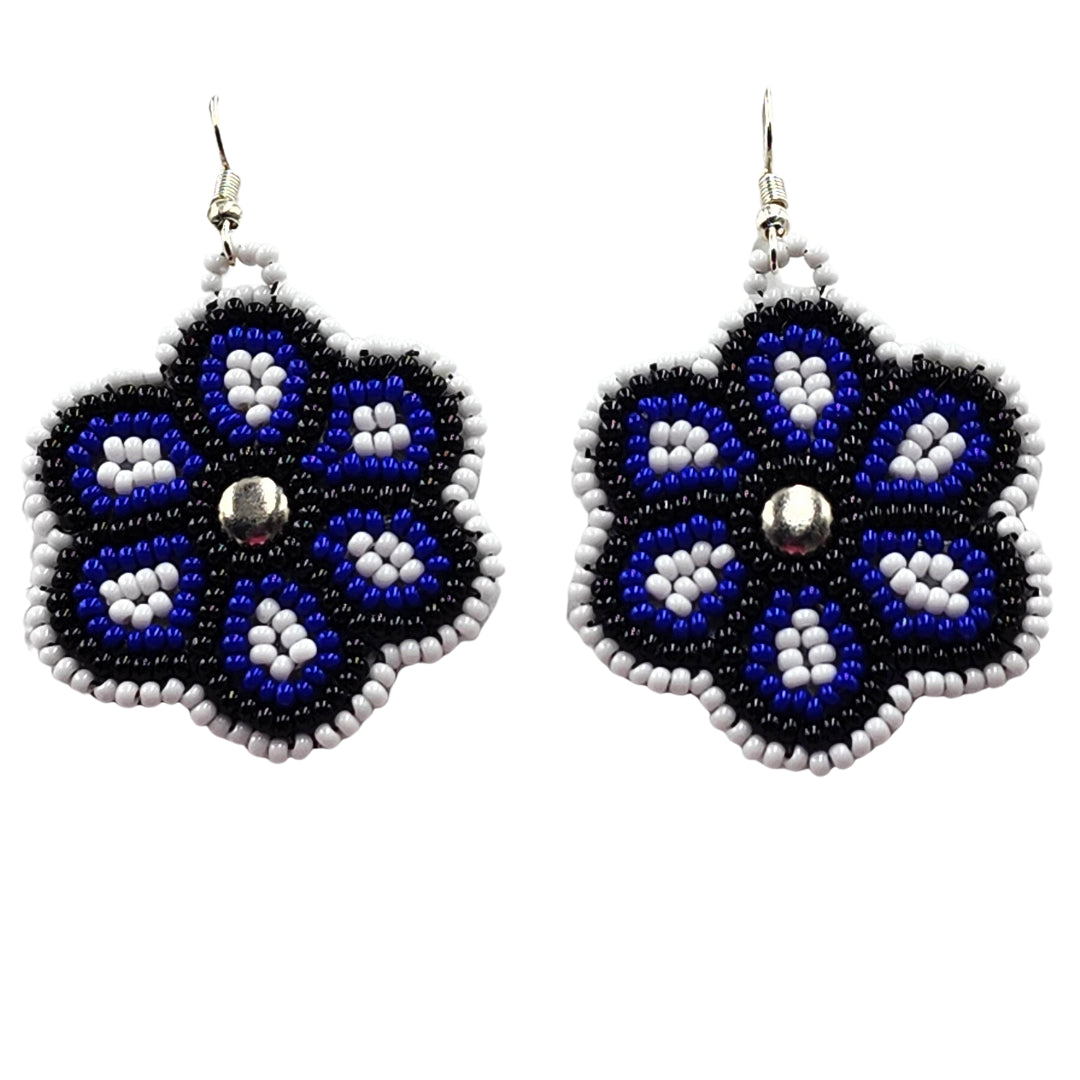 Tribal Roots Floral Medallion Earrings