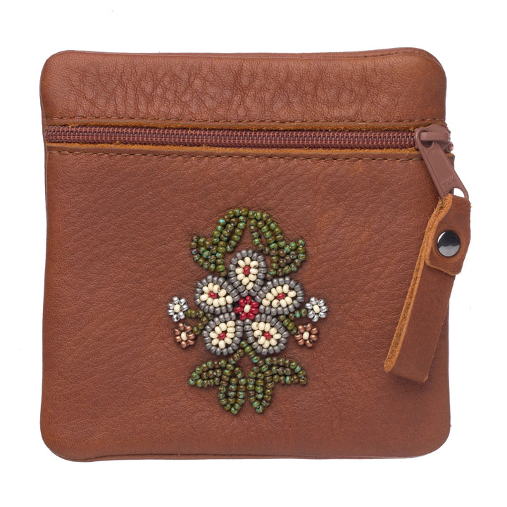 Manitobah Floret Beaded Coin Purse