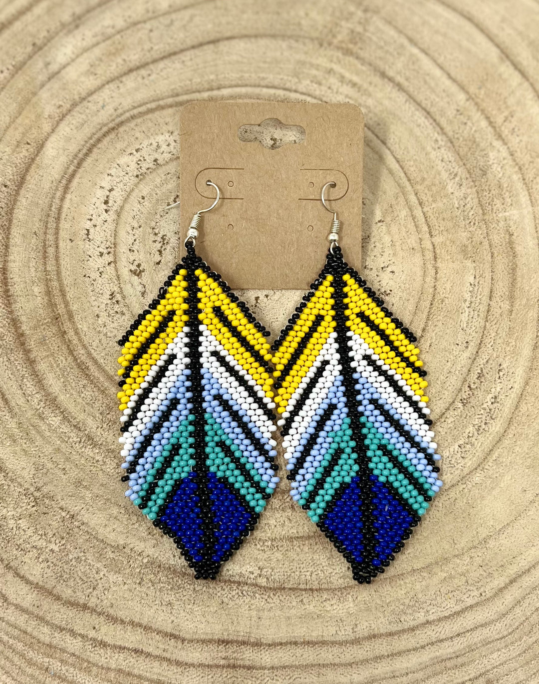 Tribal Roots XL Feather Earrings