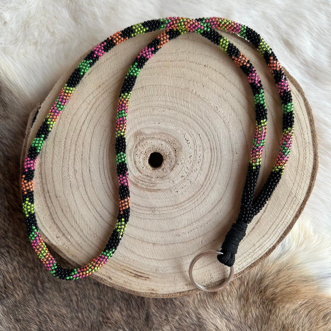 Prairie Beads 45cm Peyote Lanyard