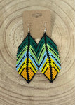 Tribal Roots XL Feather Earrings