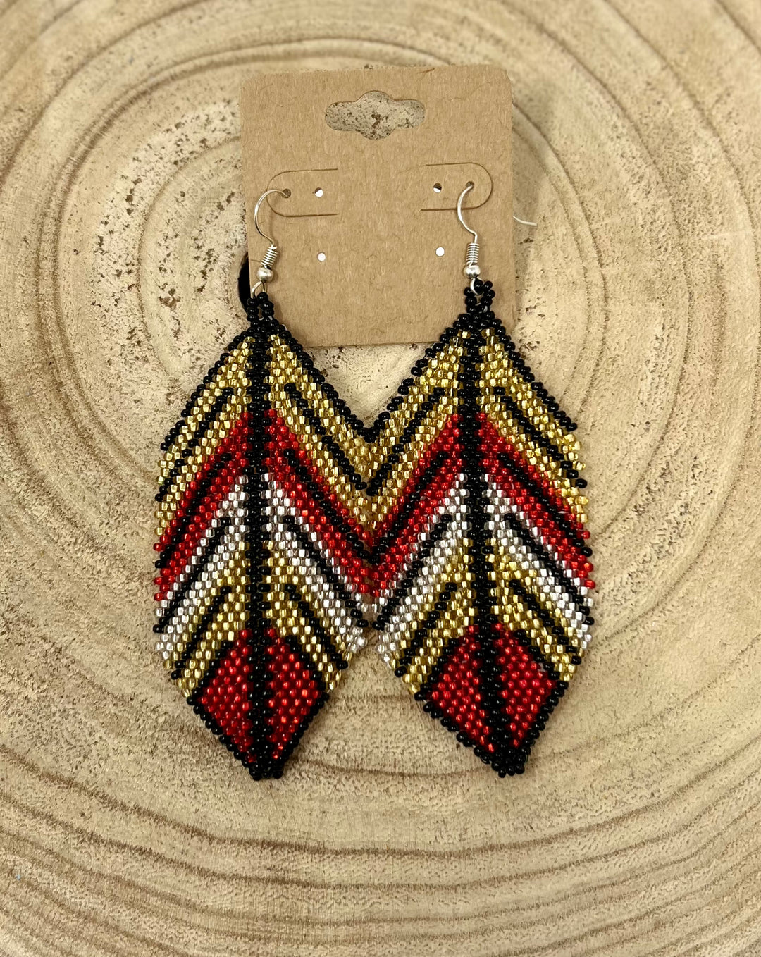 Tribal Roots XL Feather Earrings