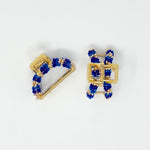 Helen O. Small Beaded Metal Claw Clip Set