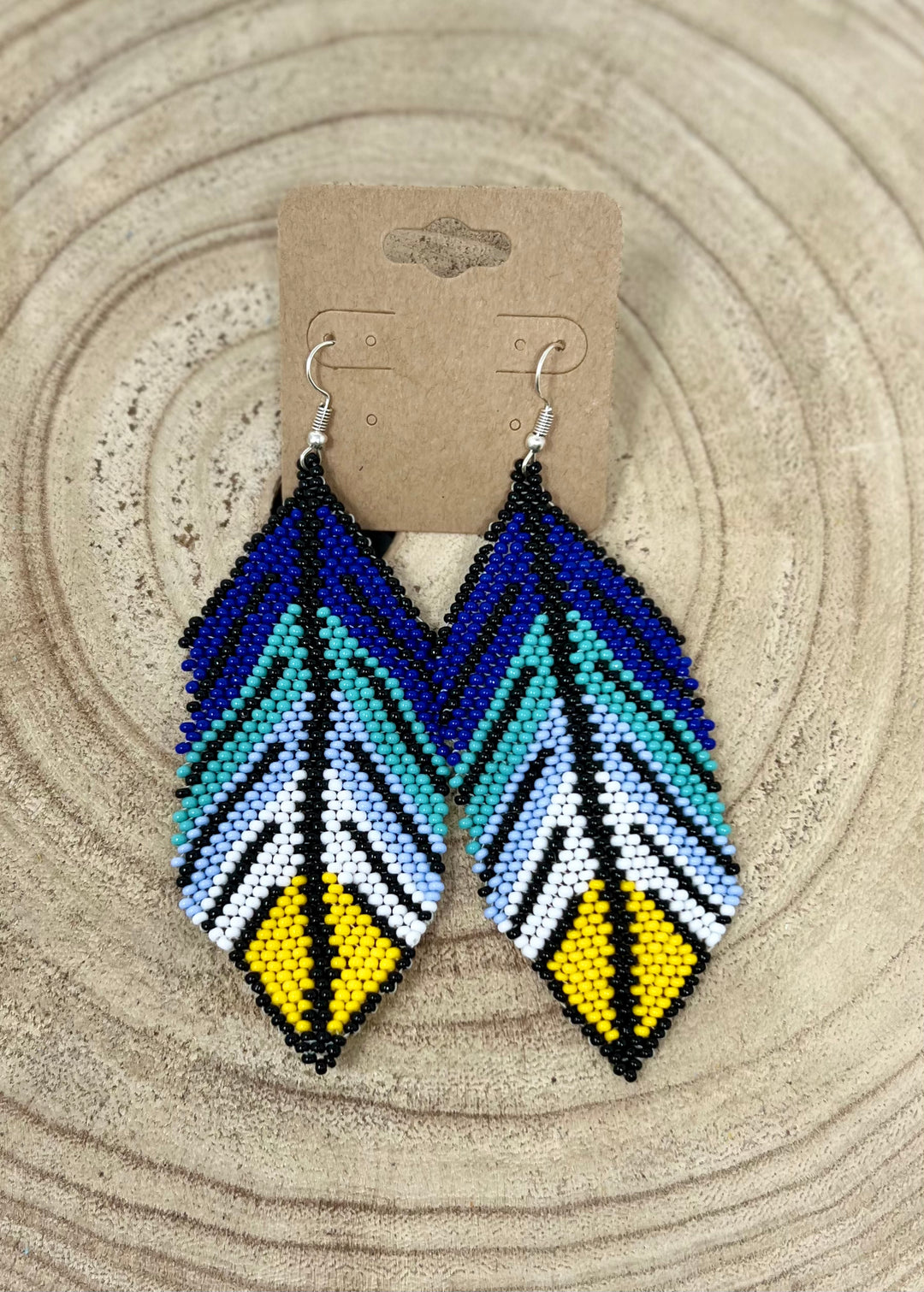 Tribal Roots XL Feather Earrings