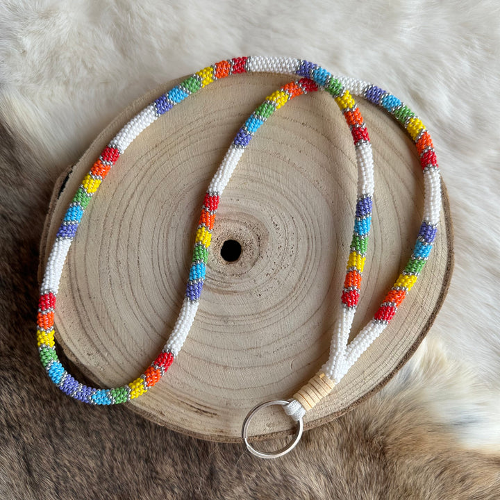 Prairie Beads 45cm Peyote Lanyard