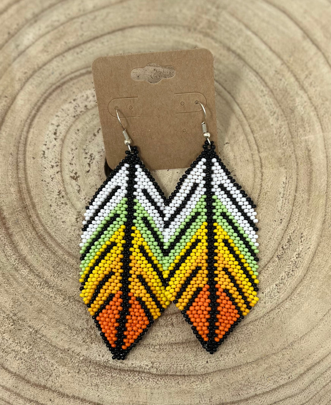 Tribal Roots XL Feather Earrings