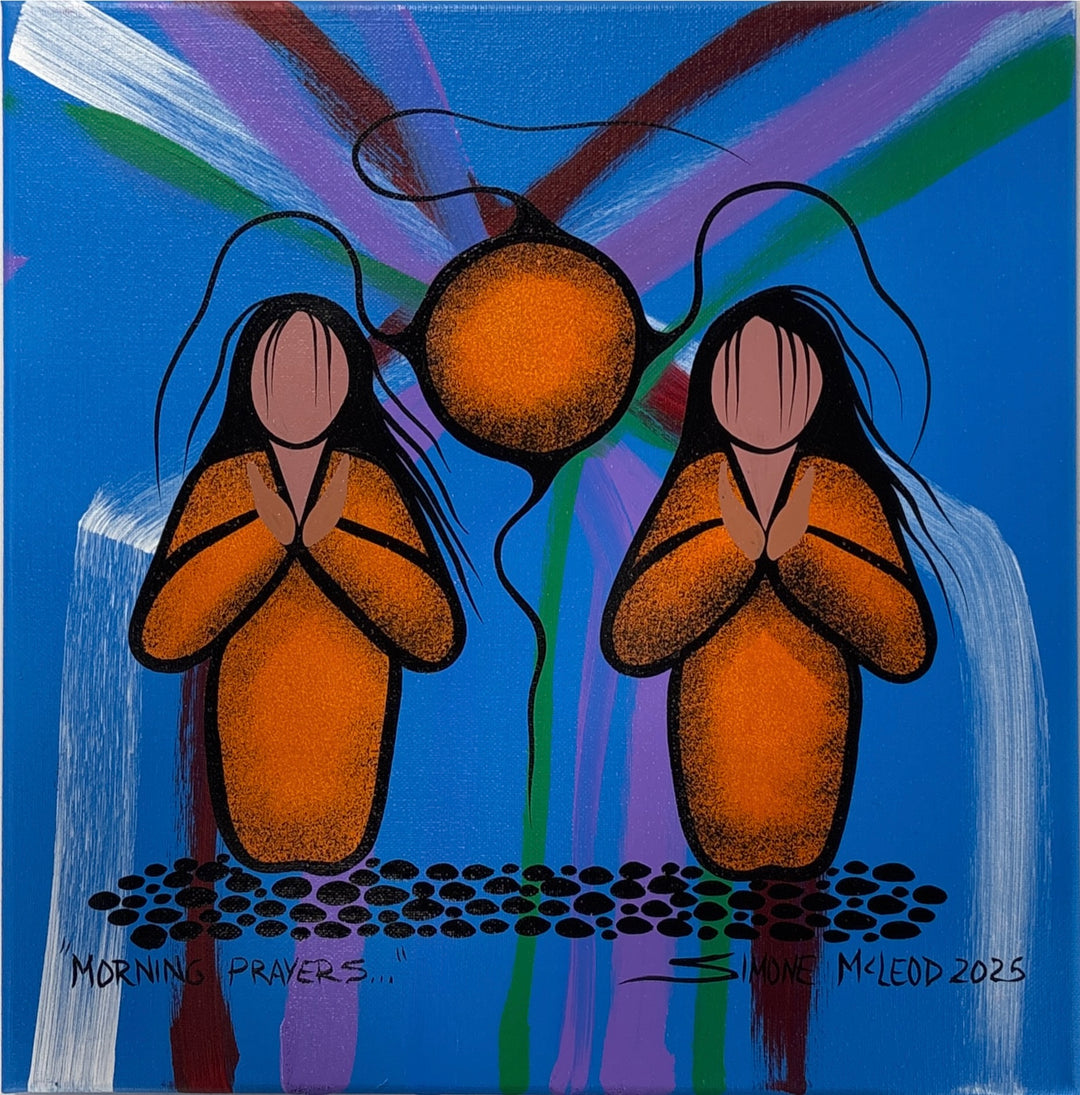 Simone McLeod 14"x14" Original Paintings (2025)