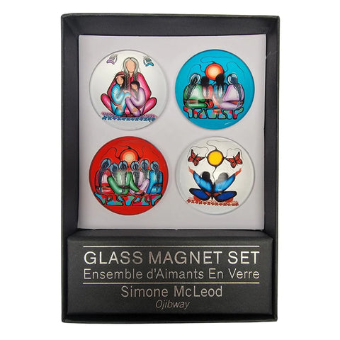 CAP Simone McLeod Glass Magnet Set