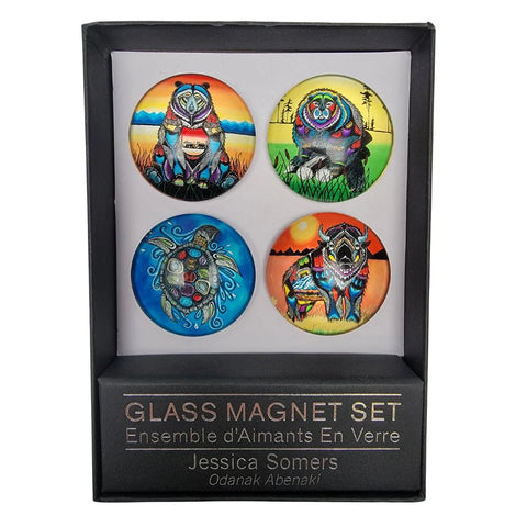 CAP Jessica Somers Glass Magnet Set