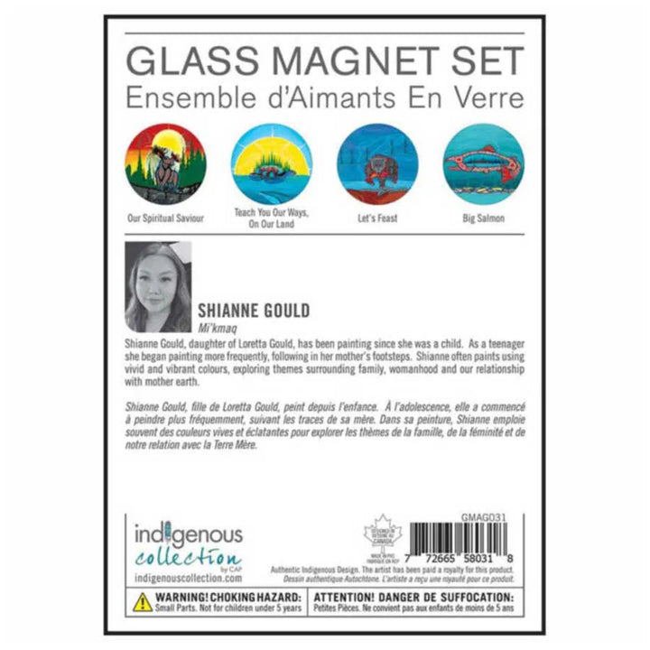 CAP Shianne Gould Glass Magnet Set