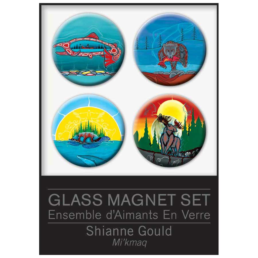 CAP Shianne Gould Glass Magnet Set