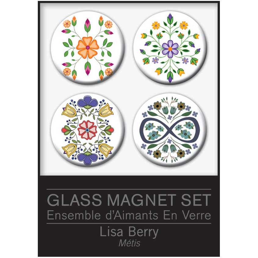 CAP Lisa Berry Glass Magnet Set