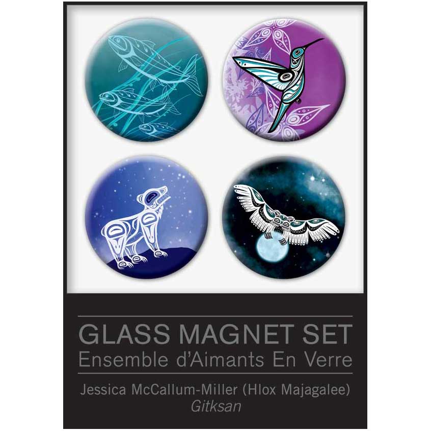 CAP Jessica McCallum-Miller (Hlox Majagalee) Glass Magnet Set
