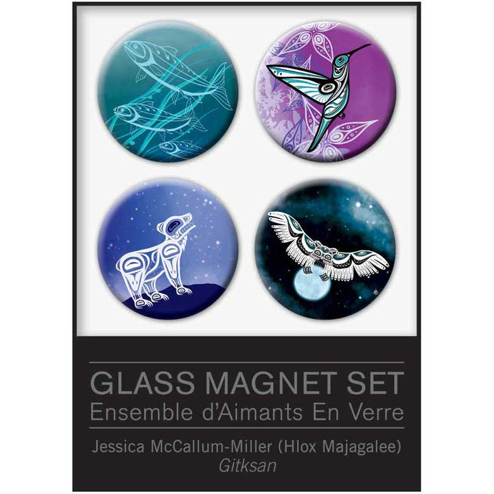CAP Jessica McCallum-Miller (Hlox Majagalee) Glass Magnet Set