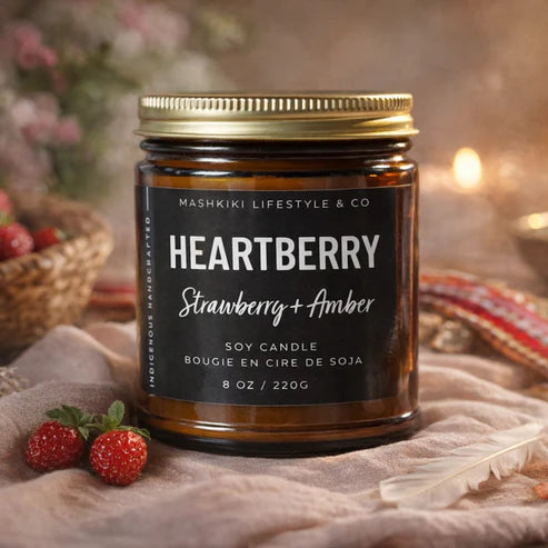 Mashkiki Lifestyle & Co Heart Berry Soy Candle