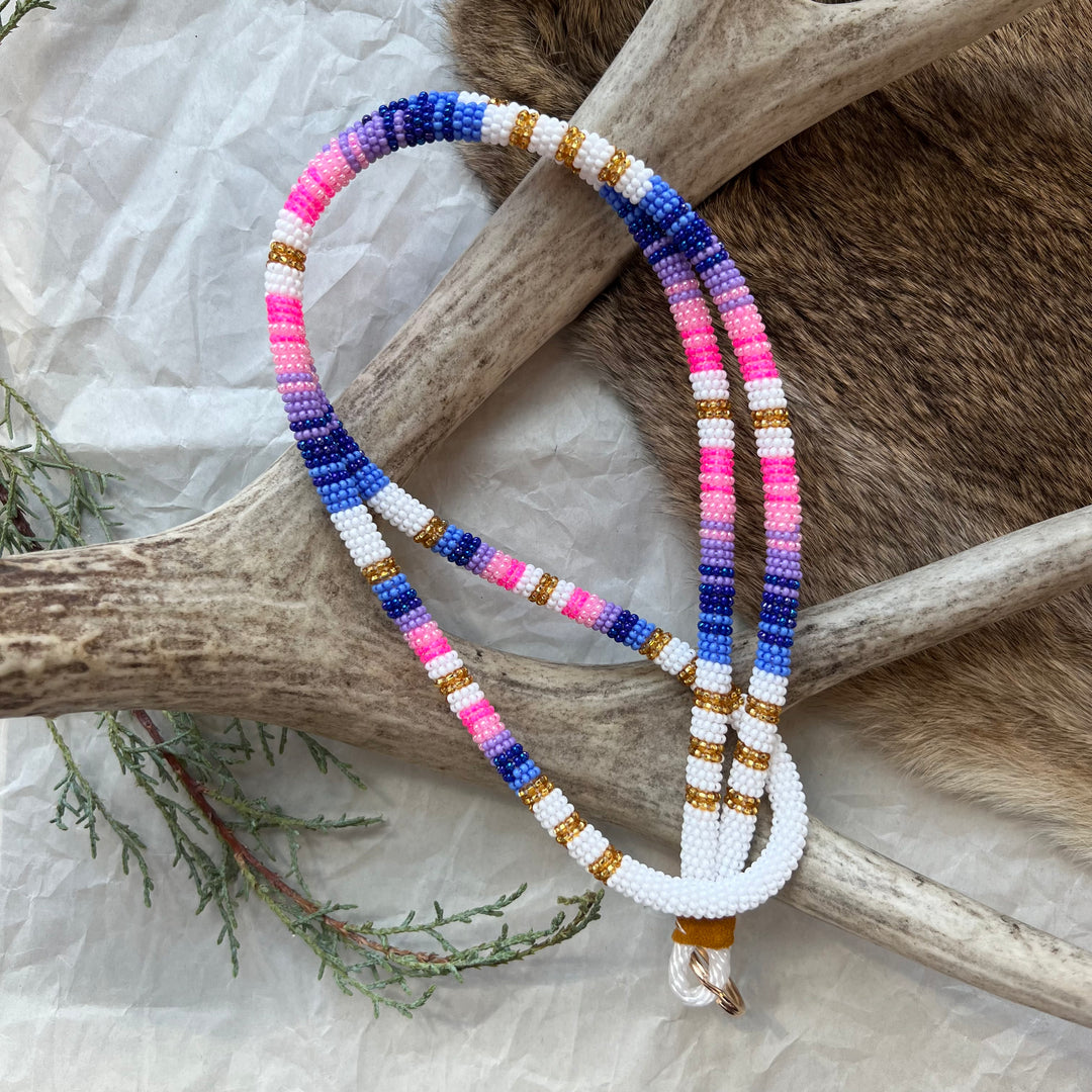 Keegan W. Beaded Neck Lanyards