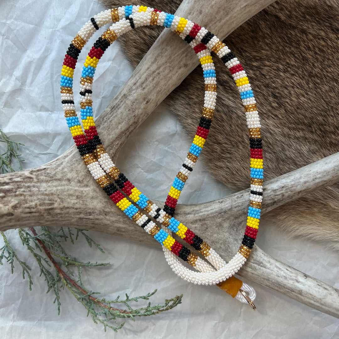 Keegan W. Beaded Neck Lanyards