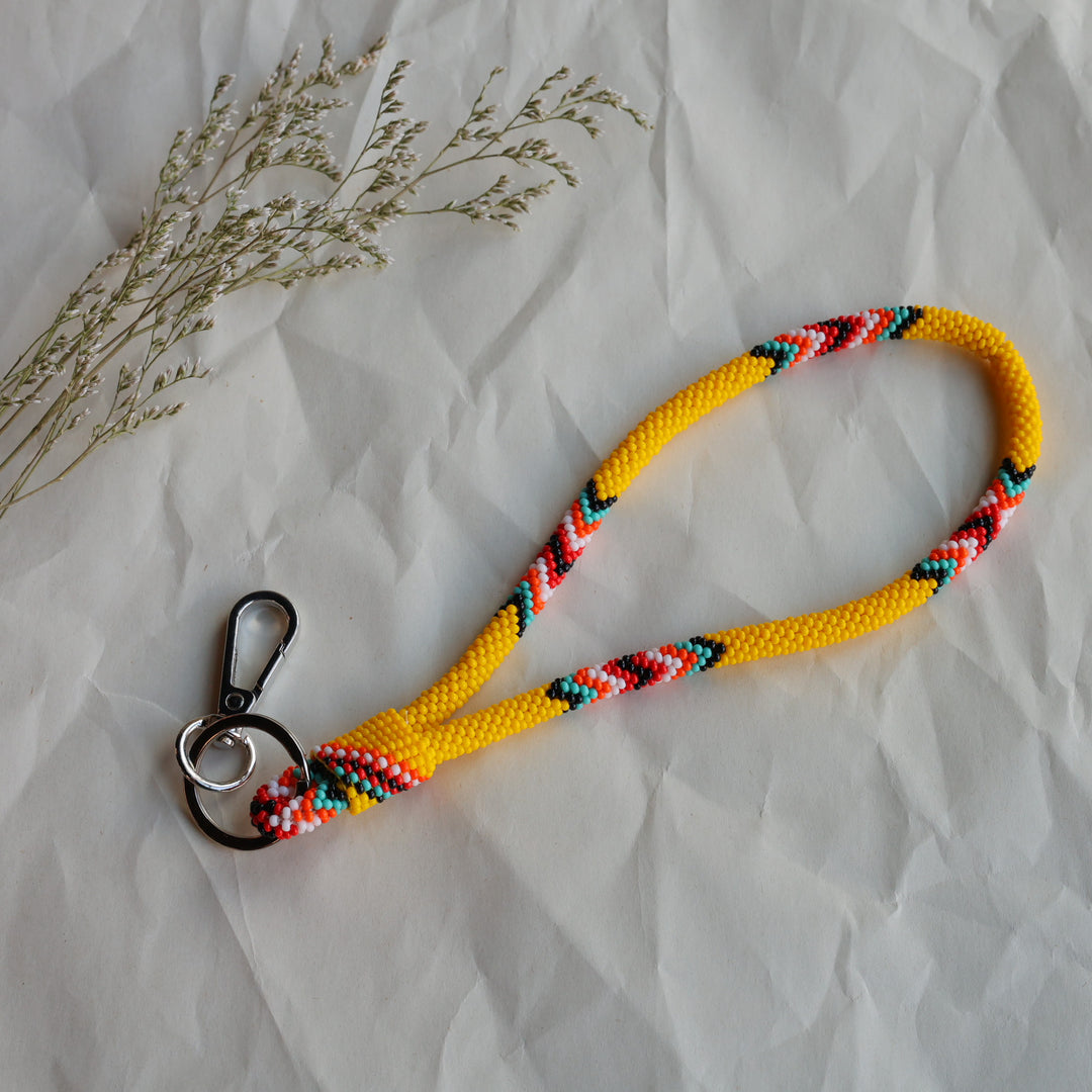 Monague 7" Beaded Wrist Lanyards