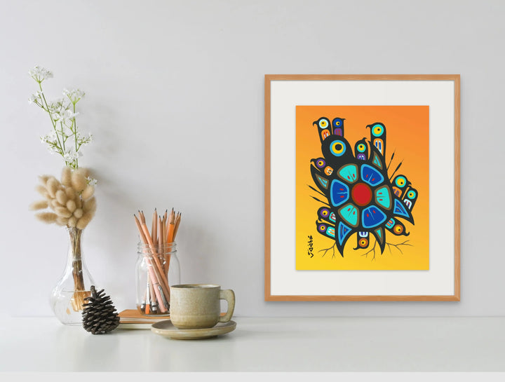 The Creative Company Turtle Island Art Print