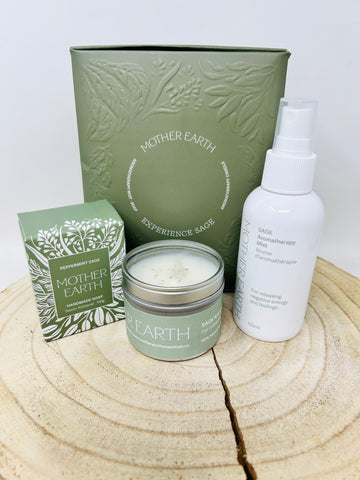 Mother Earth Essentials Experience Sage 3Pcs Set