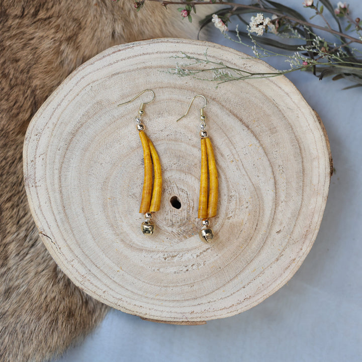 Jess S. Dentalium Earrings