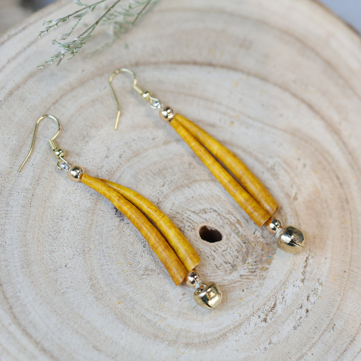 Jess S. Dentalium Earrings
