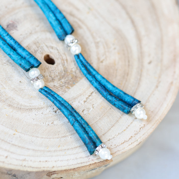 Jess S. Double Tiered Dentalium Earrings
