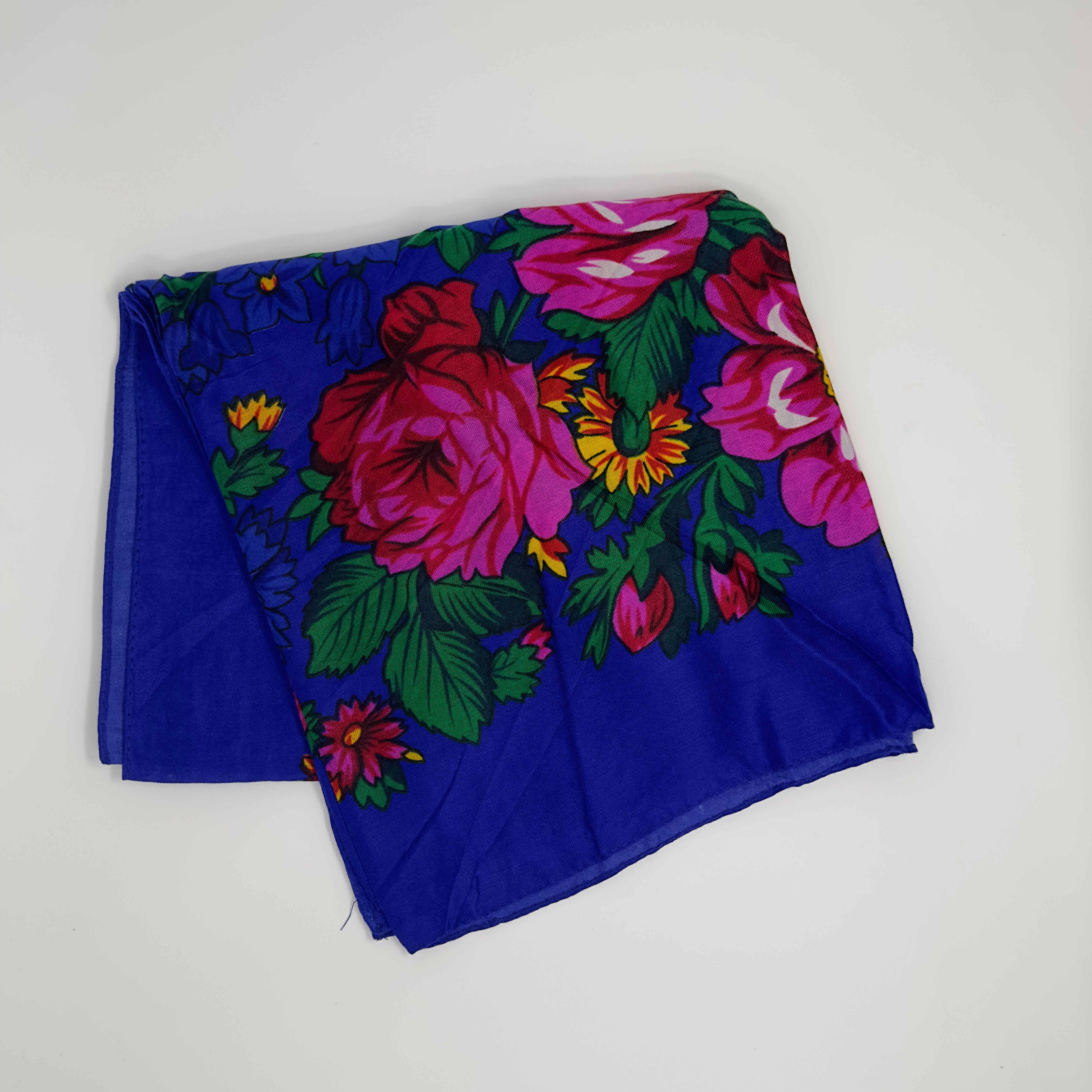 scarf flower コンビブラウス Colourful pure silk scarf | Dora Nola | | Simons