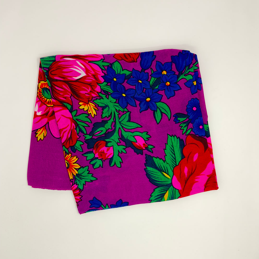 45" x 45" Kokum Scarf – Wanuskewin Collective1