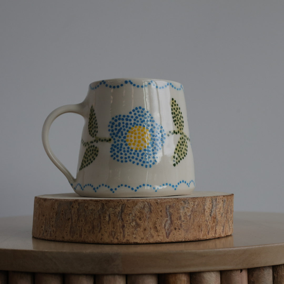 Mino Ode Designs Three Flower Mug