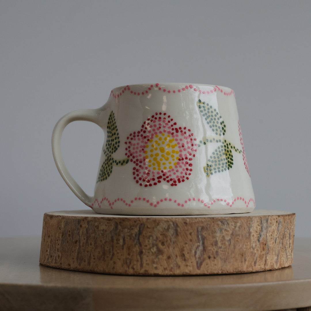 Mino Ode Designs Three Flower Mug