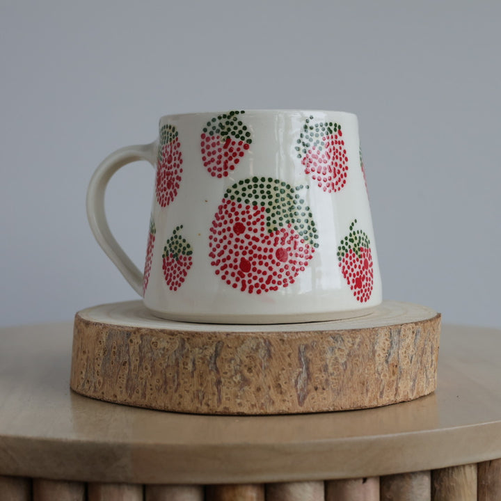 Mino Ode Designs Strawberry Mug