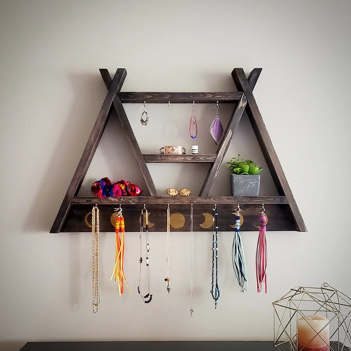 Indigenous Signs &amp; Stuff Tipi Jewelry Shelf
