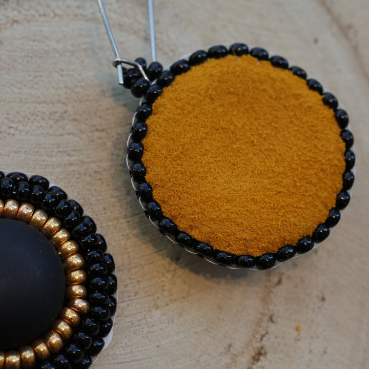 Karahkwa Jewelry Matte Cab Earrings