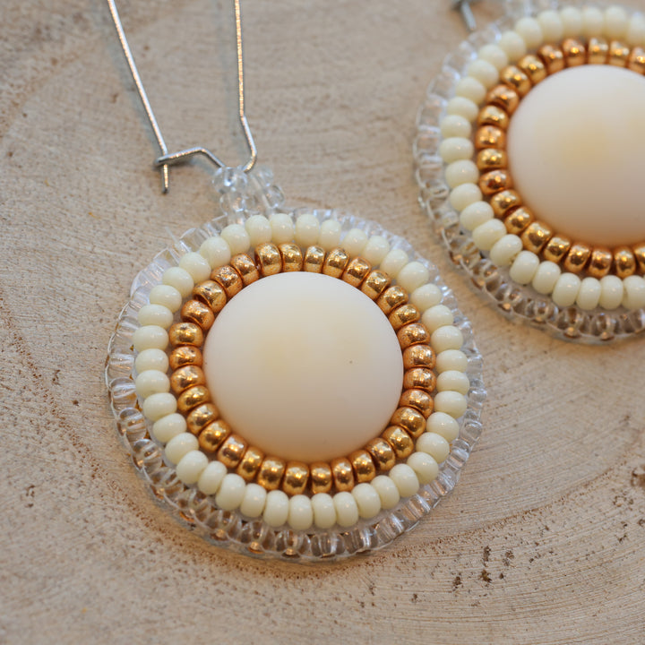 Karahkwa Jewelry Matte Cab Earrings