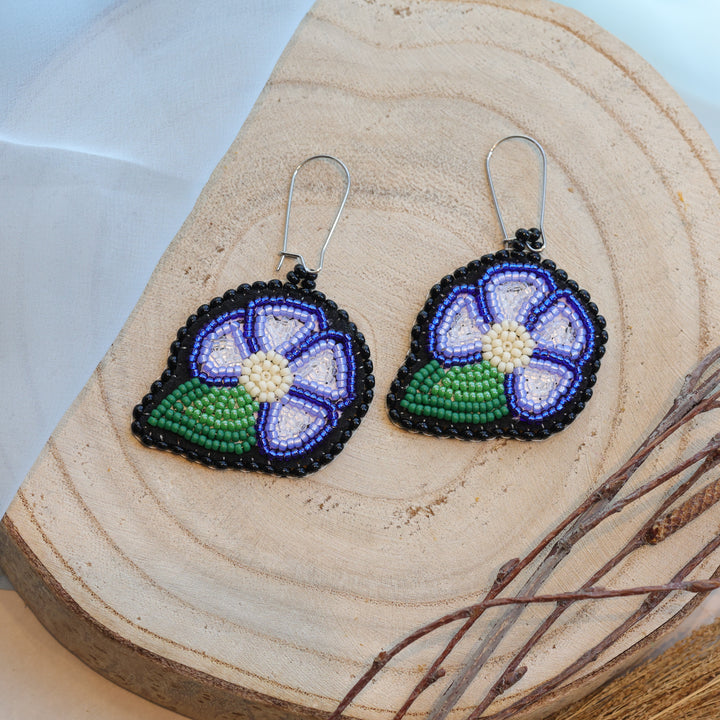 Karahkwa Jewelry Ombre Floral Beaded Earrings