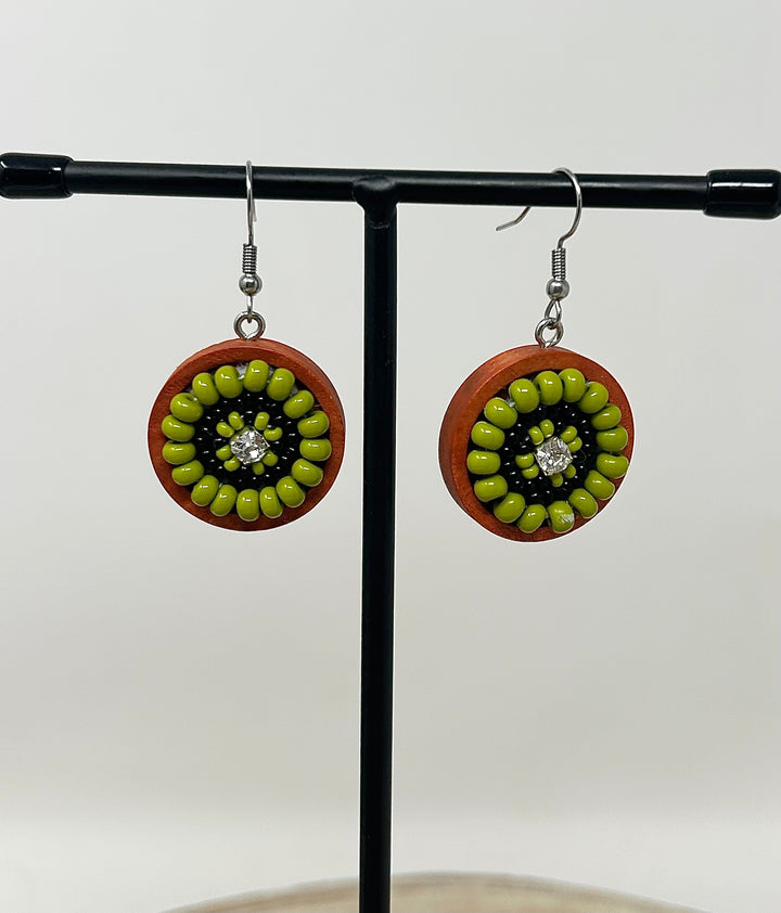 Helen Oro Designs Wood Drop Earring Collection